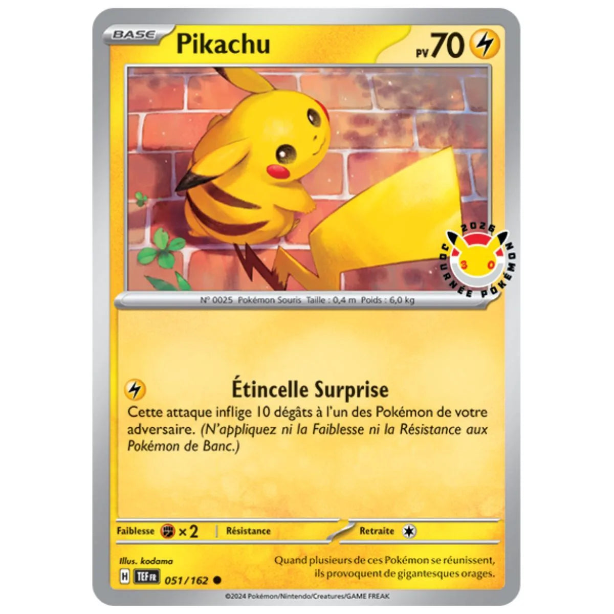 Coffret Pikachu Journée 30 ans