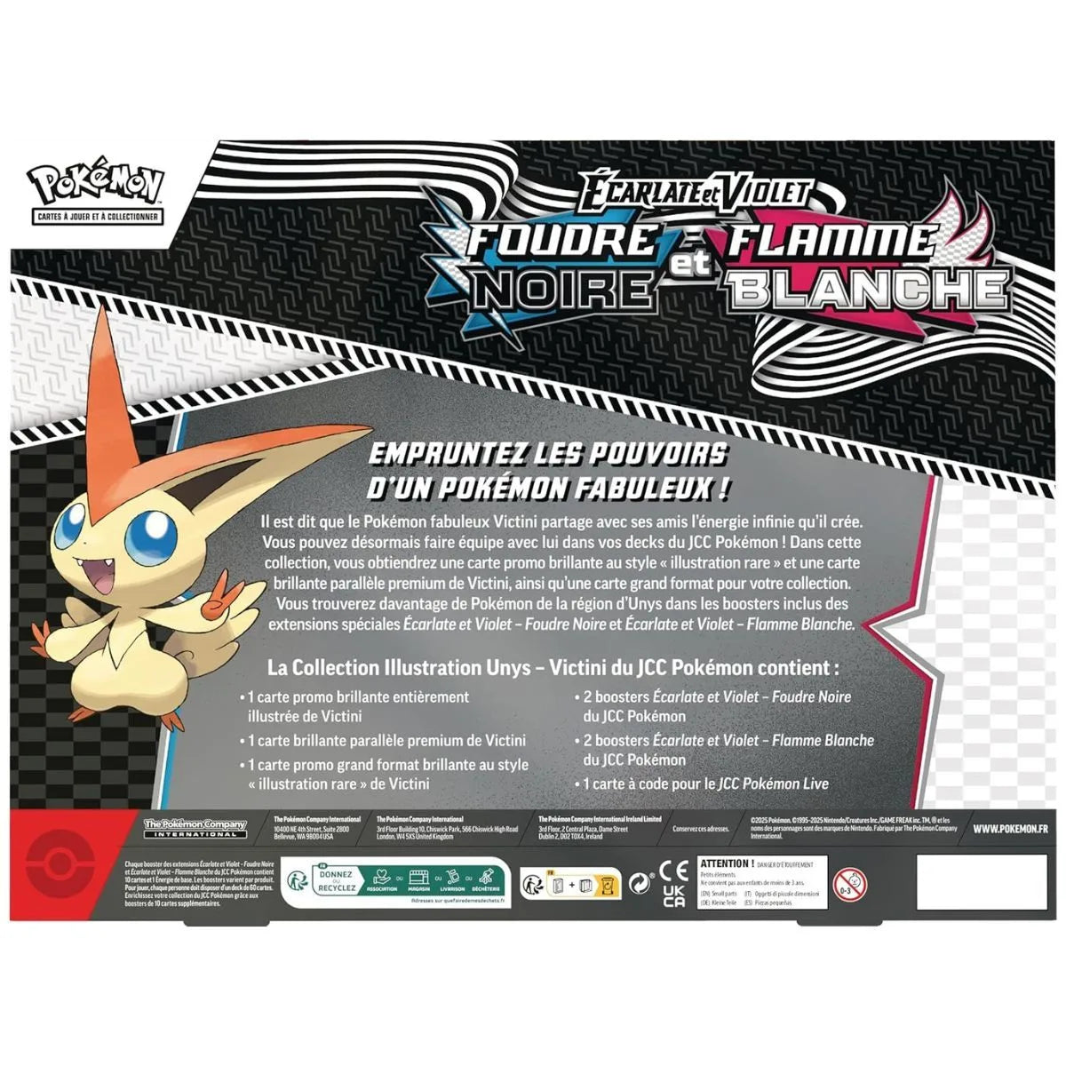 Coffret Victini - Foudre Noir / Flamme Blanche